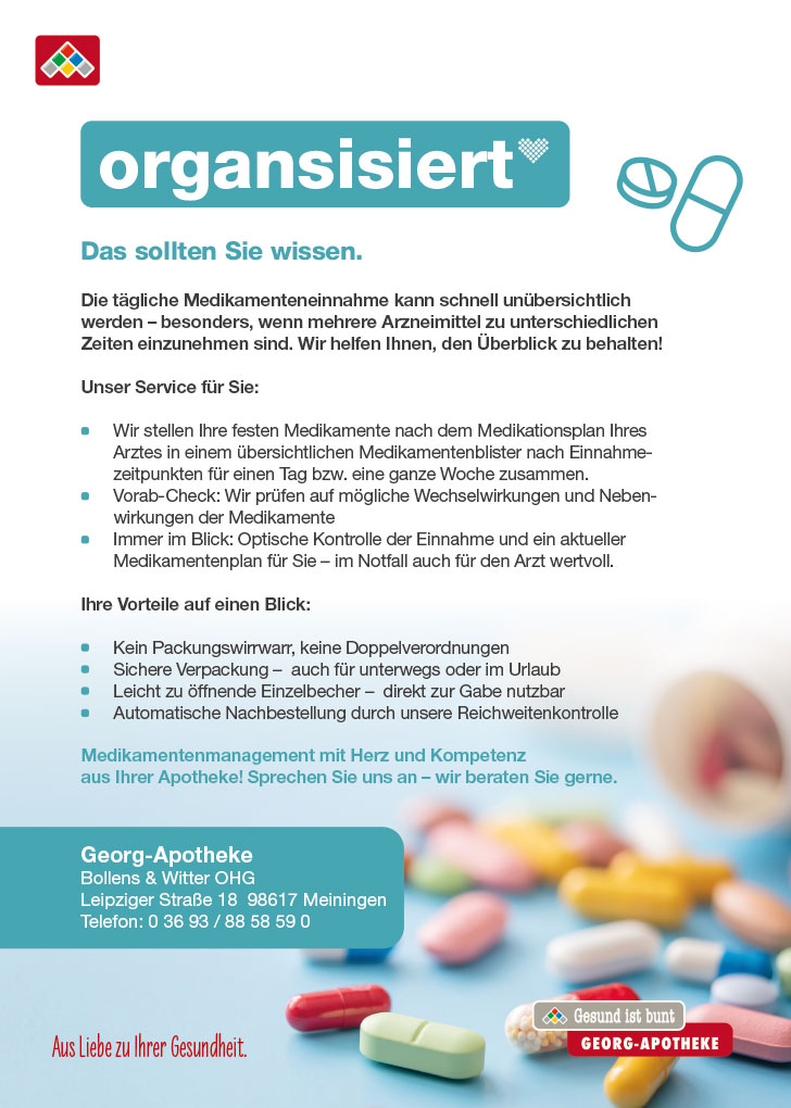 Informationen zum Angebot Tablettenservice
